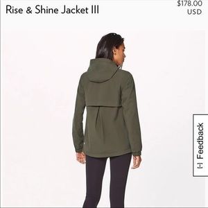 Lululemon Rain Jacket